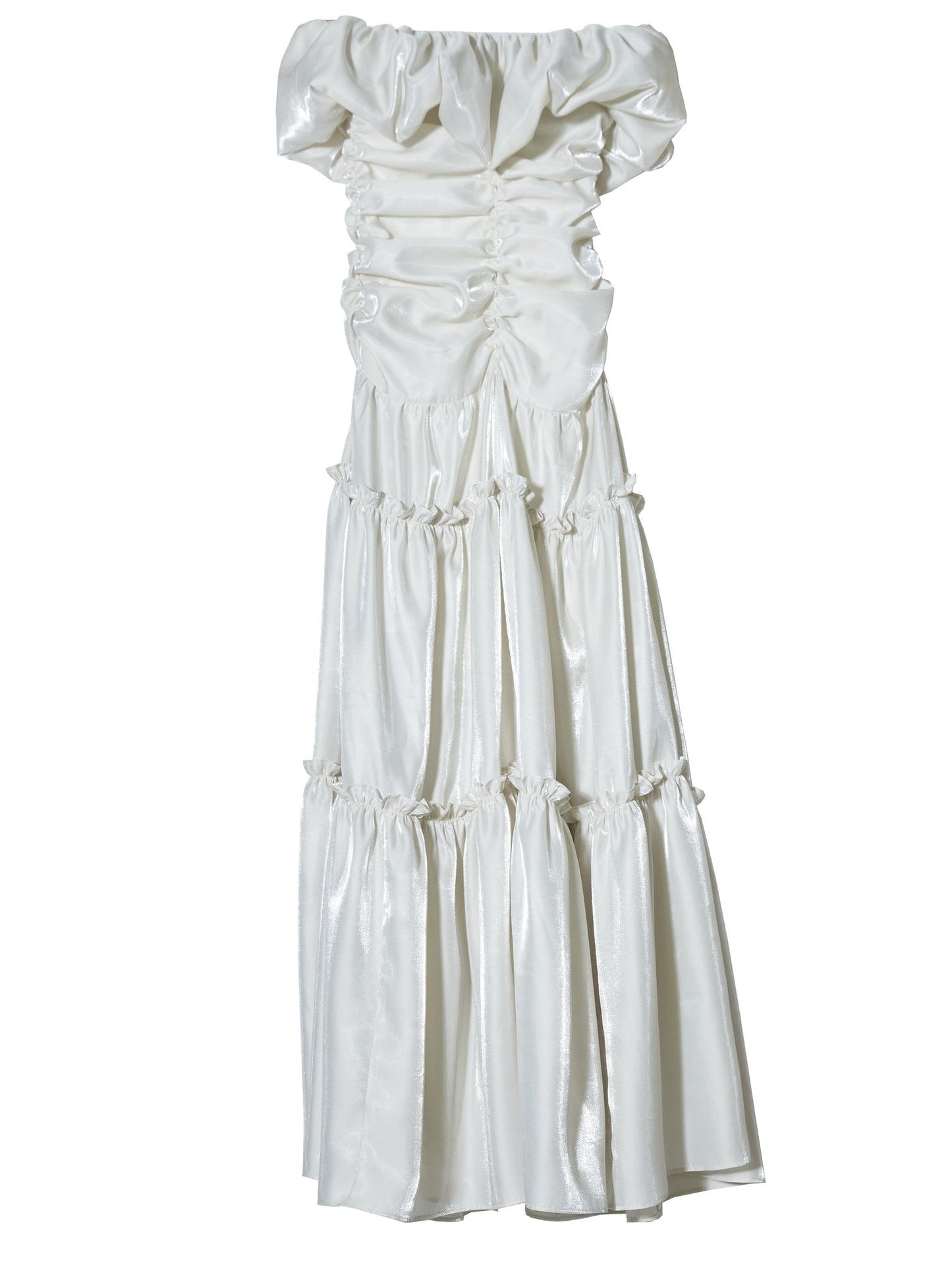 Off-shoulder Maxi Dress