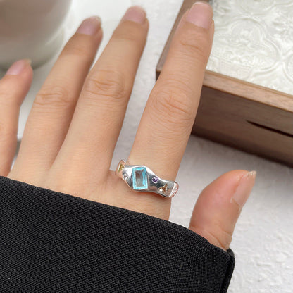 Sela Multi-gem Adjustable Ring