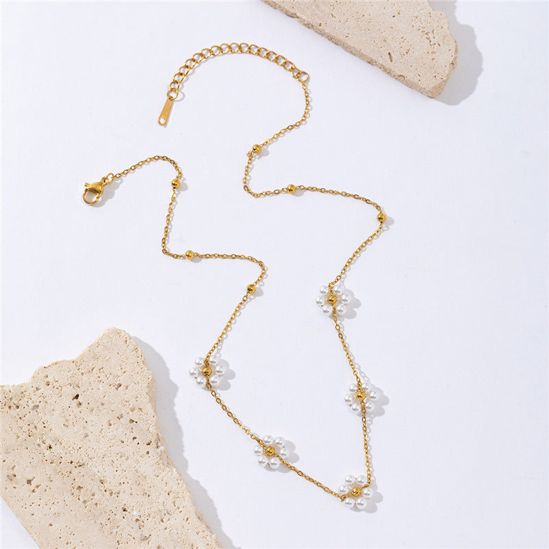Adelle Daisy Charm Jewelry Set