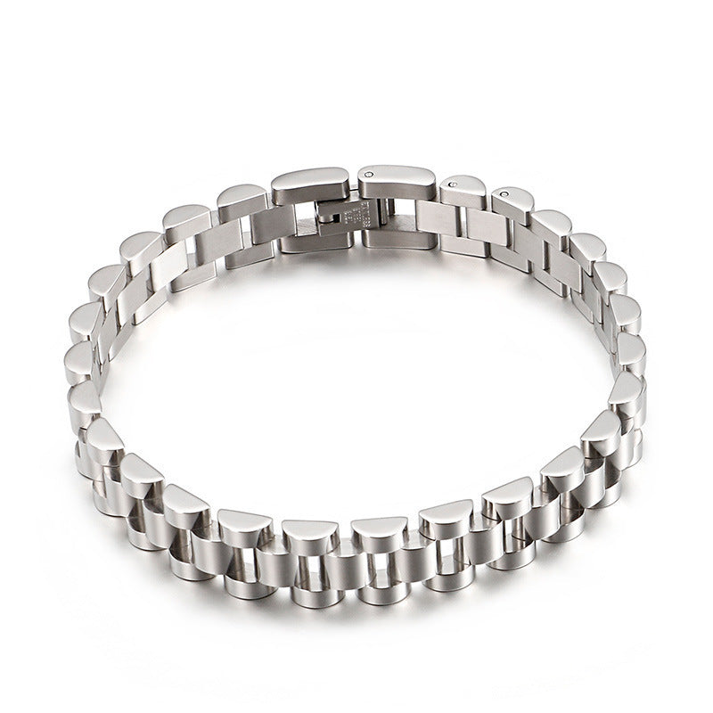 Minimalist Chain Bracelet Watch
