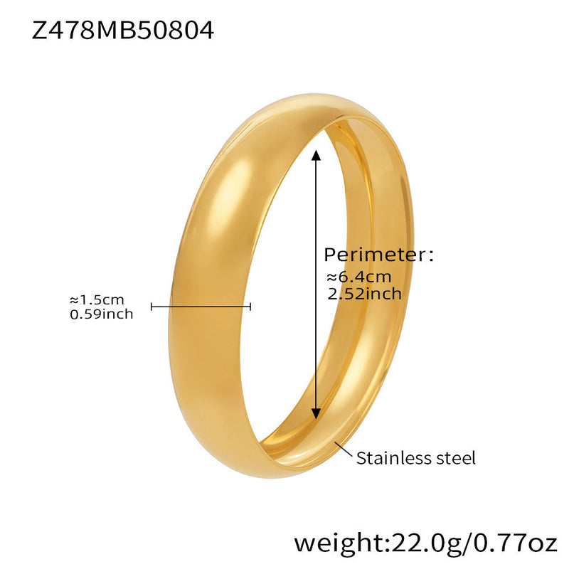Cecile Polished Cuff Bracelet