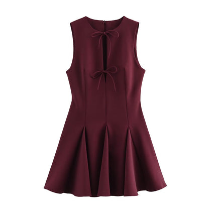 Amara Bow Mini Dress
