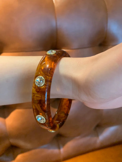 Tallulah Resin Shell Bangle
