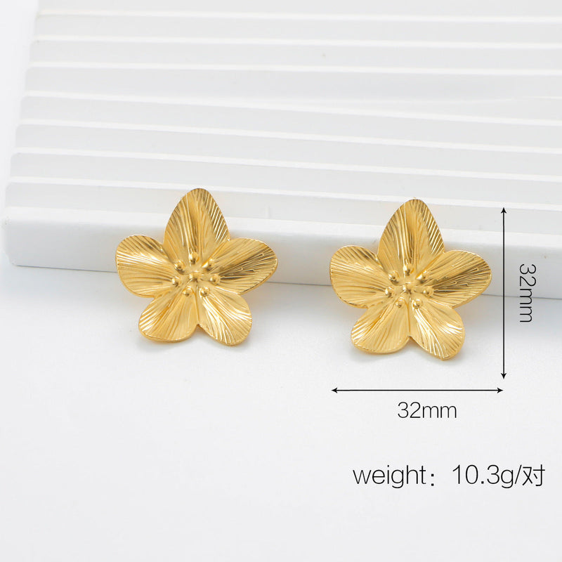 Katlyn Elevated Gold Geometric Earrings