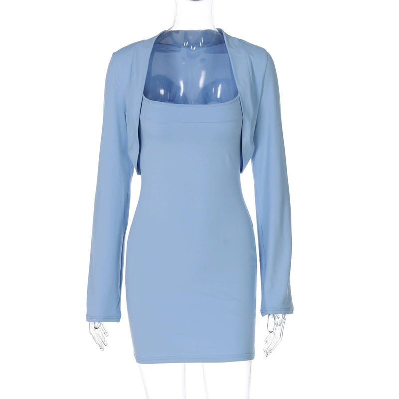 Meira Bodycon Cardigan Set