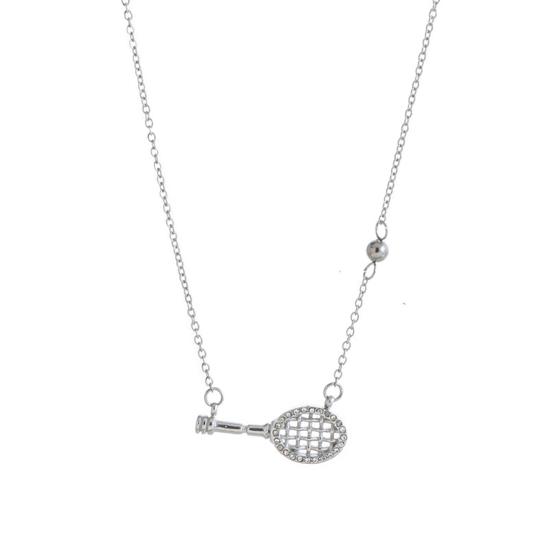 Ellanore Pavé Tennis Necklace