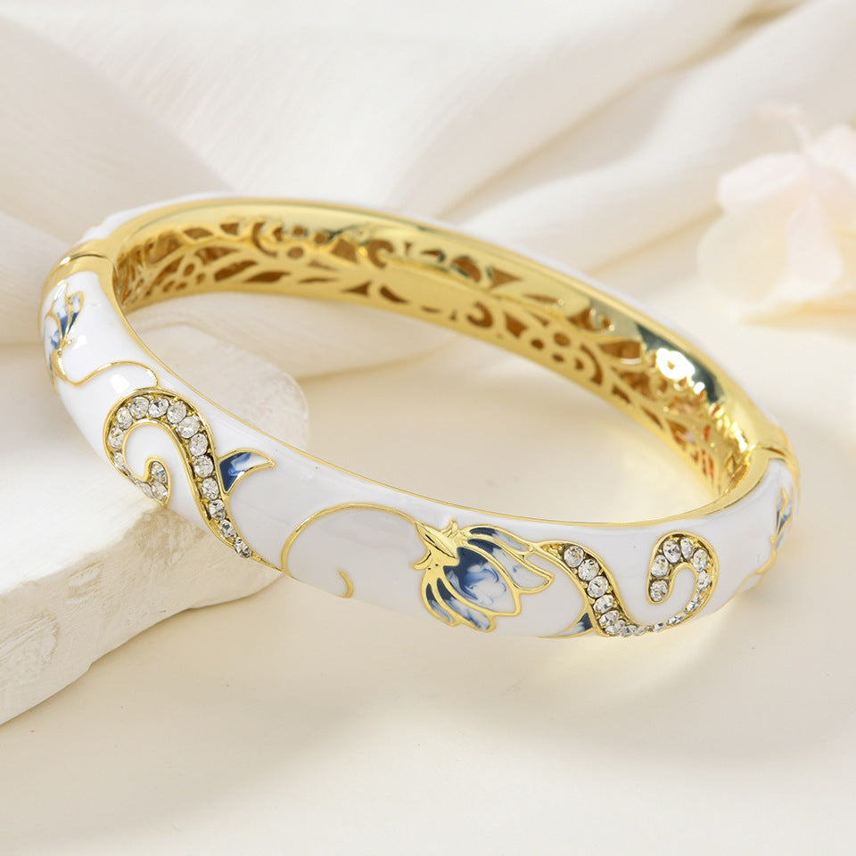 Eisley Cloisonne Enamel Bangle