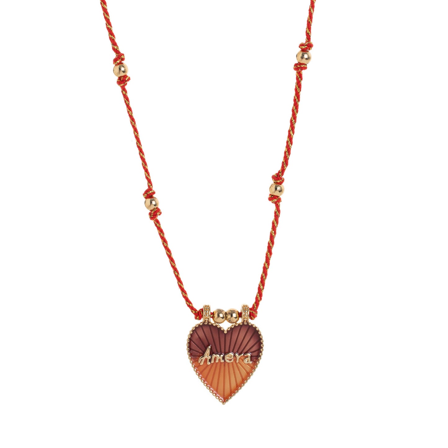 Siyona Cord Charm Necklace