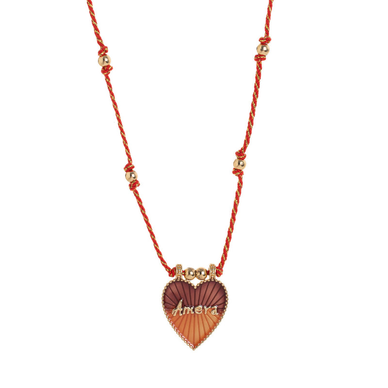 Siyona Cord Charm Necklace