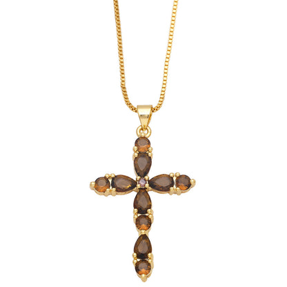 Ainhoa Colorful Zircon Necklace