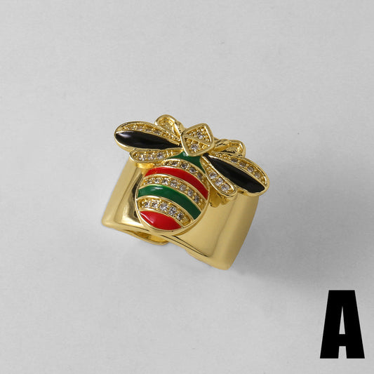 Rosanna Sparkling Bee Ring