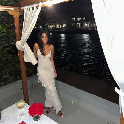 Natalie Embellished Maxi Dress