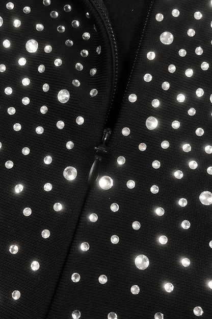 Fawke Rhinestone Sleeveless Maxi Dress
