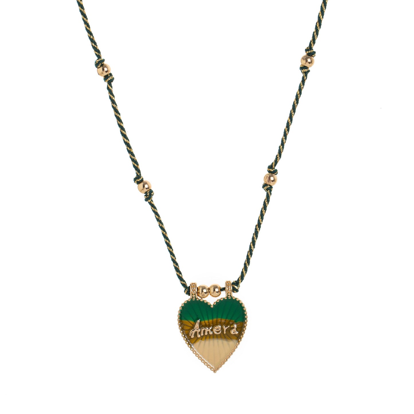Siyona Cord Charm Necklace
