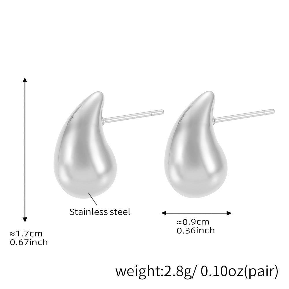 Kendalynn Hollow Teardrop Earrings