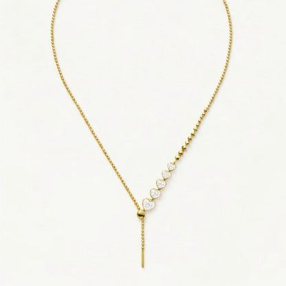Layered Heart Pendant Necklace