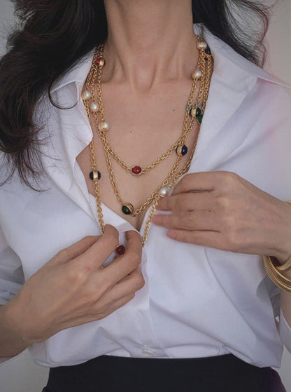 Multi-layered -inspired Necklace