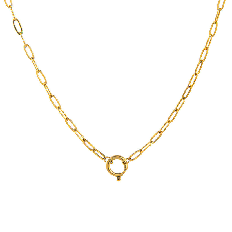 Lotus Birthstone Cube Necklace