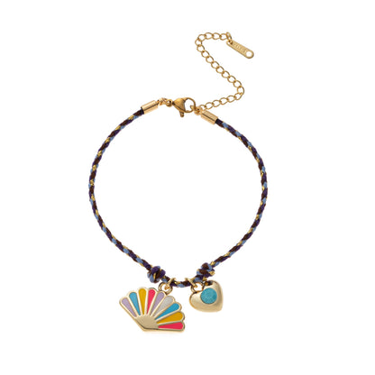 Charm Cord Bracelet