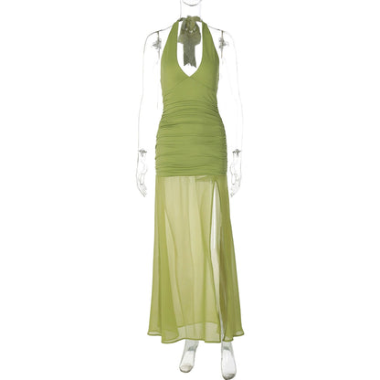 Vittoria Halter Maxi Dress