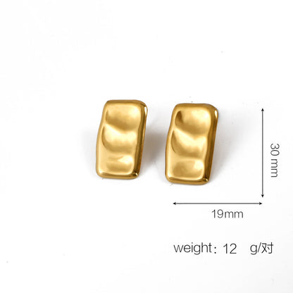 Katlyn Elevated Gold Geometric Earrings