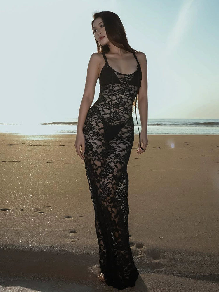 Emilia Lace Maxi Dress