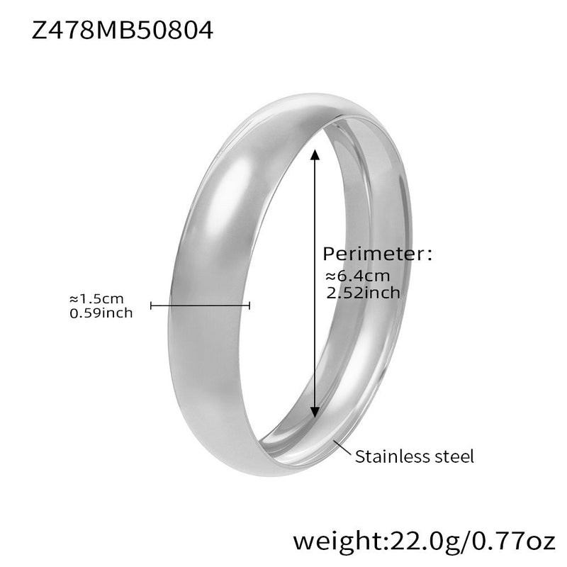 Cecile Polished Cuff Bracelet