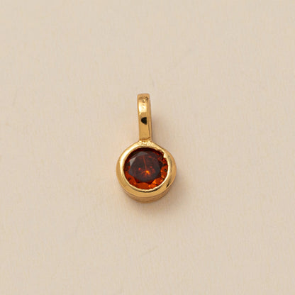 Gisselle Dainty Birthstone Pendant