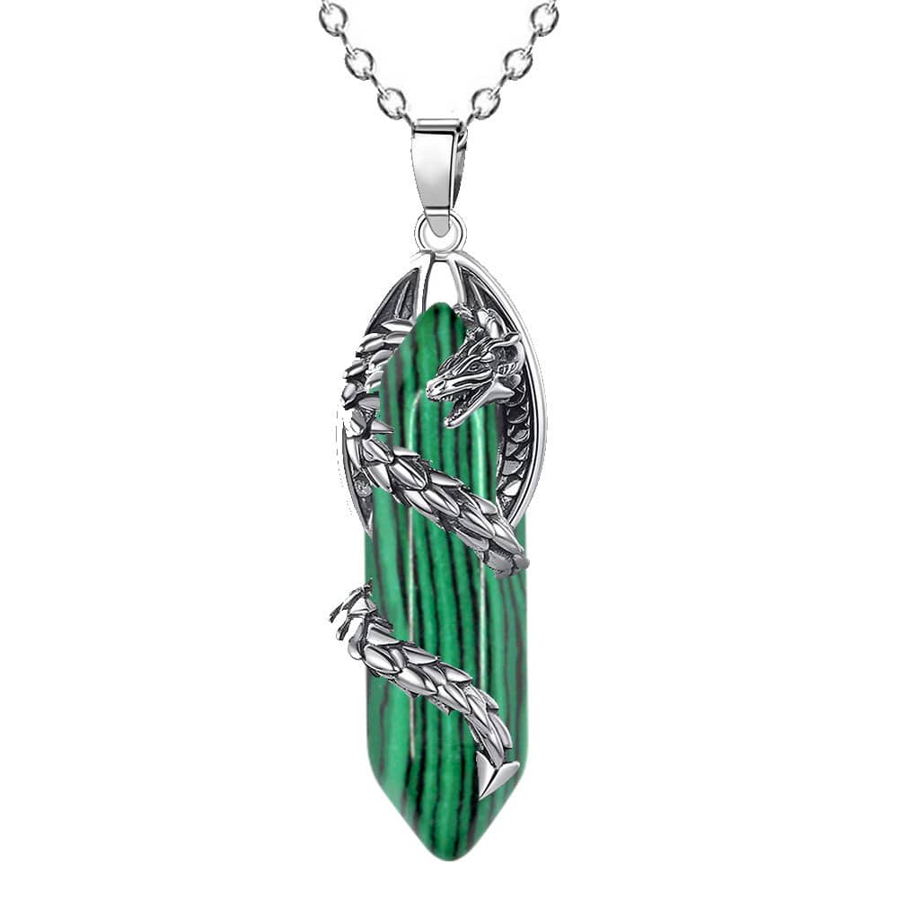 Celestial Dragonfang Crystal Necklace