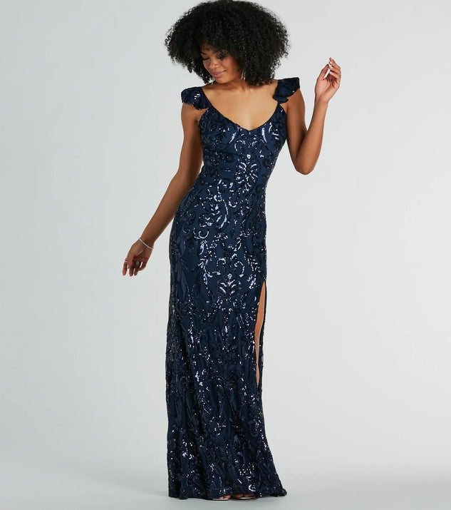 Clothing Sequined Dress All Matching Maxi Dress