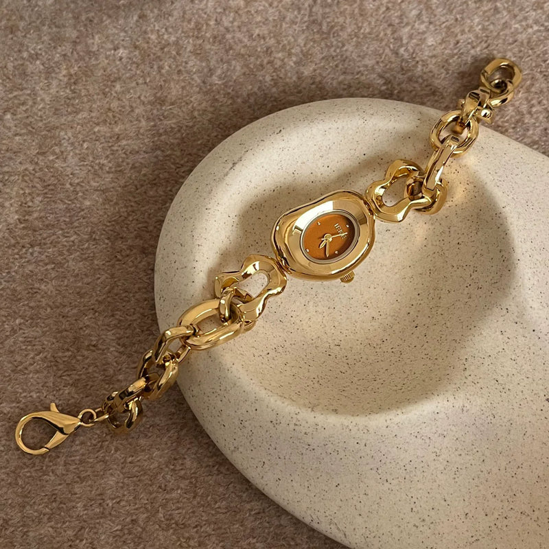 Irregular Hollow Bracelet Watch