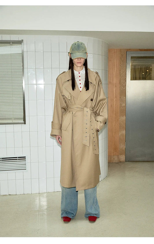 Classic Beige Trench Coat