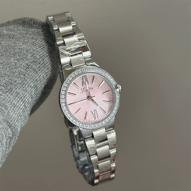 Minimalist Round Dial Bracelet Watch