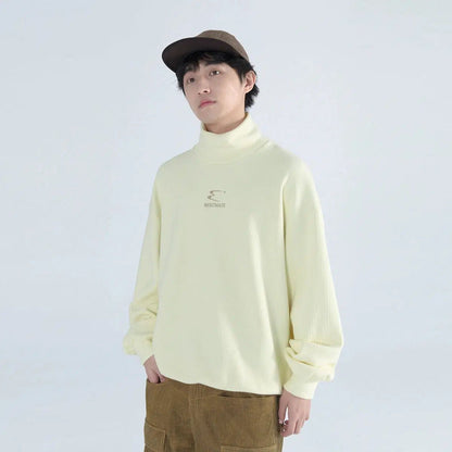 Relaxed Fit Mockneck Sweatshirt
