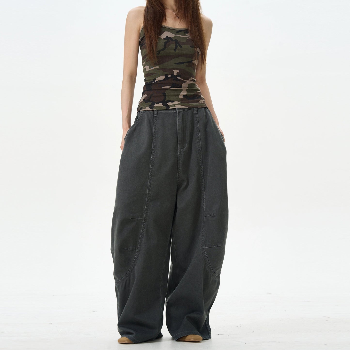 Black Baggy Oversized Skater Pants