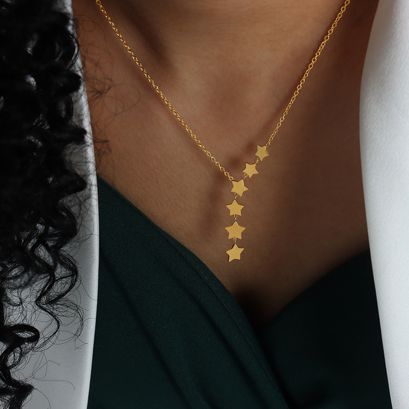 Samara Star Tassel Necklace