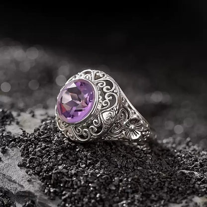 Skye Amethyst Ring