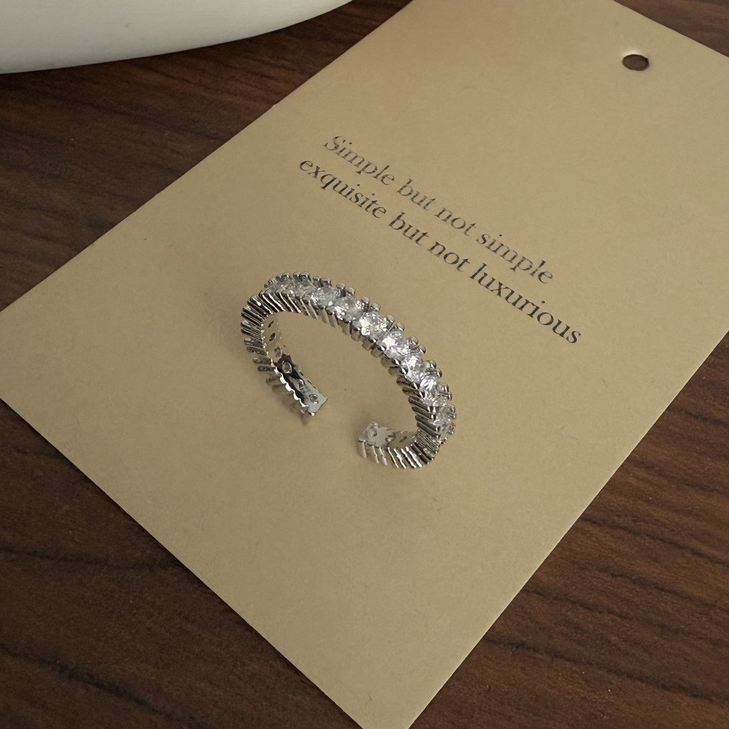 Keaton Sculptural Open Ring