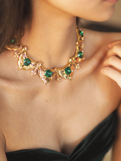 Inga Emerald Necklace