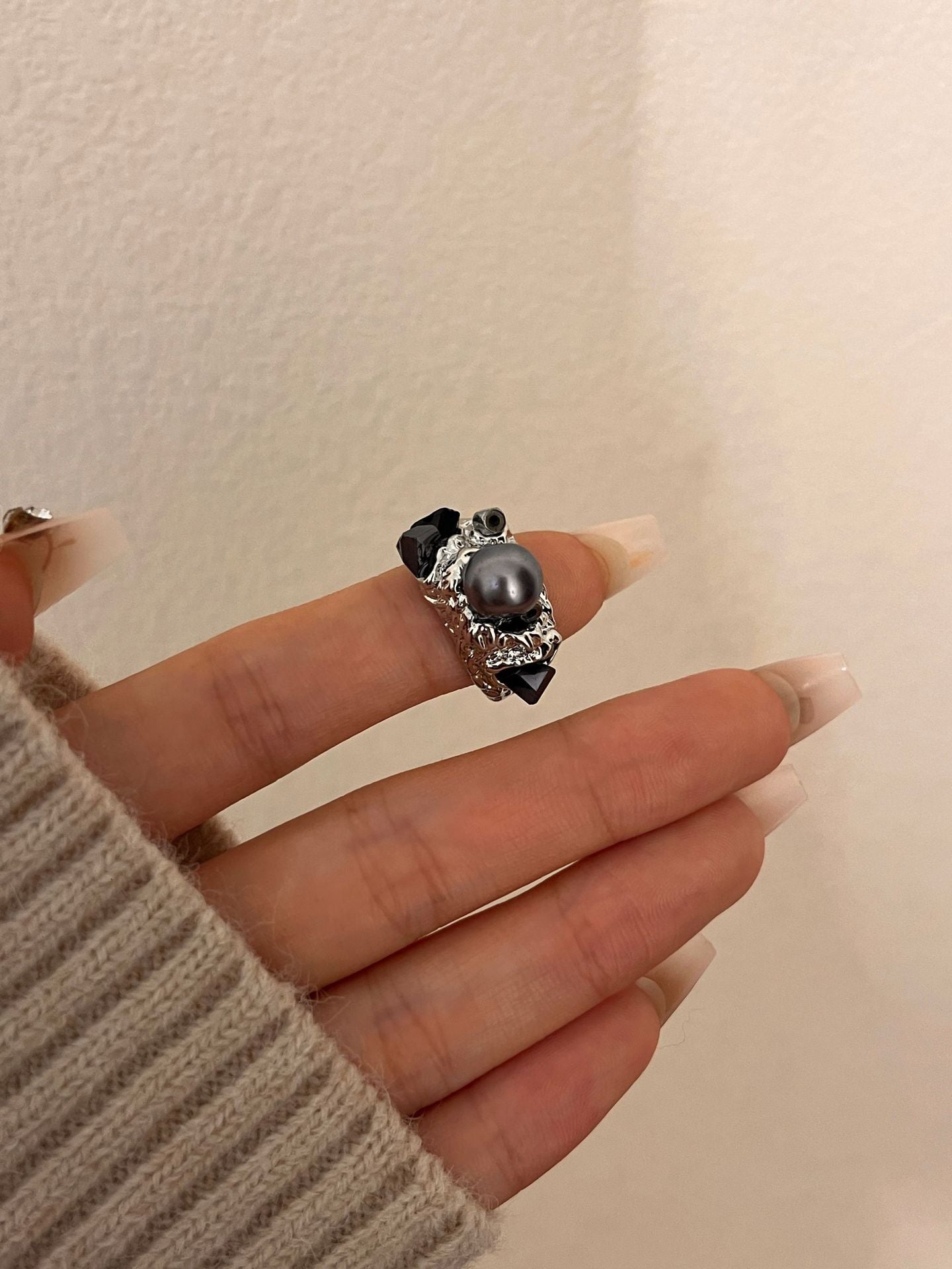Rosalinda Organic Lava Ring
