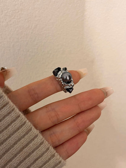 Rosalinda Organic Lava Ring