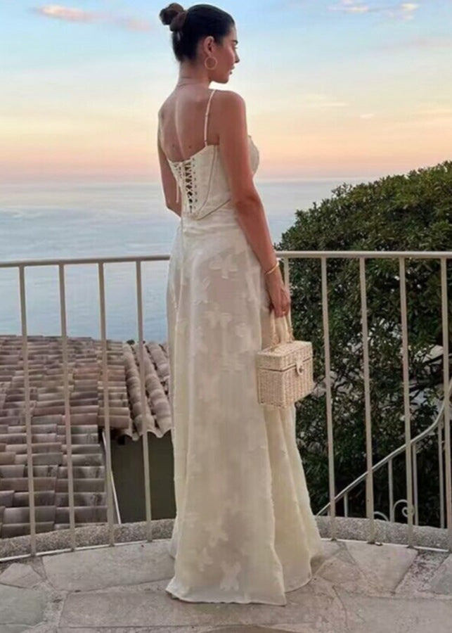 Celestine - Spaghetti Strap Maxi Dress