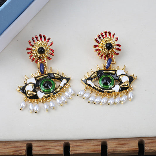Devil Eye Statement Earrings