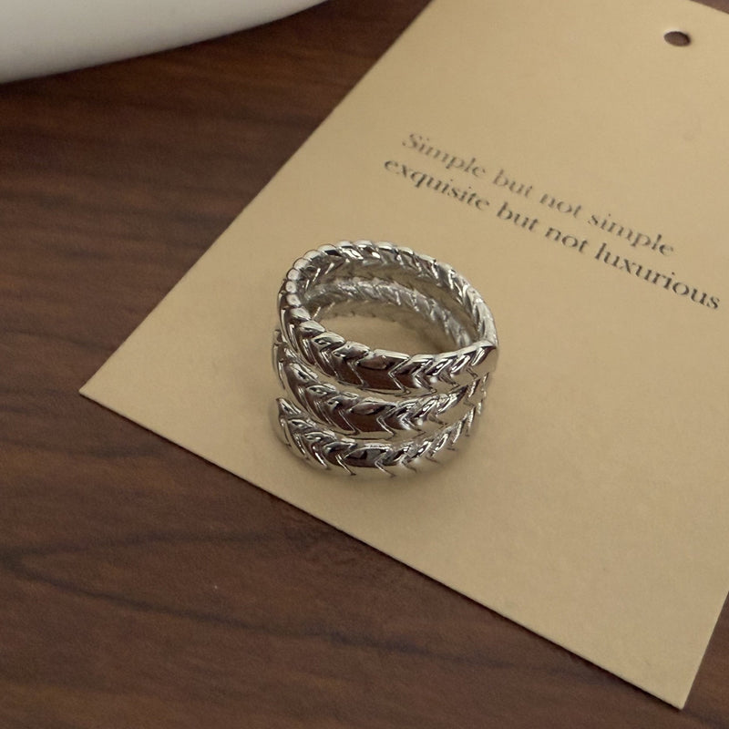 Keaton Sculptural Open Ring