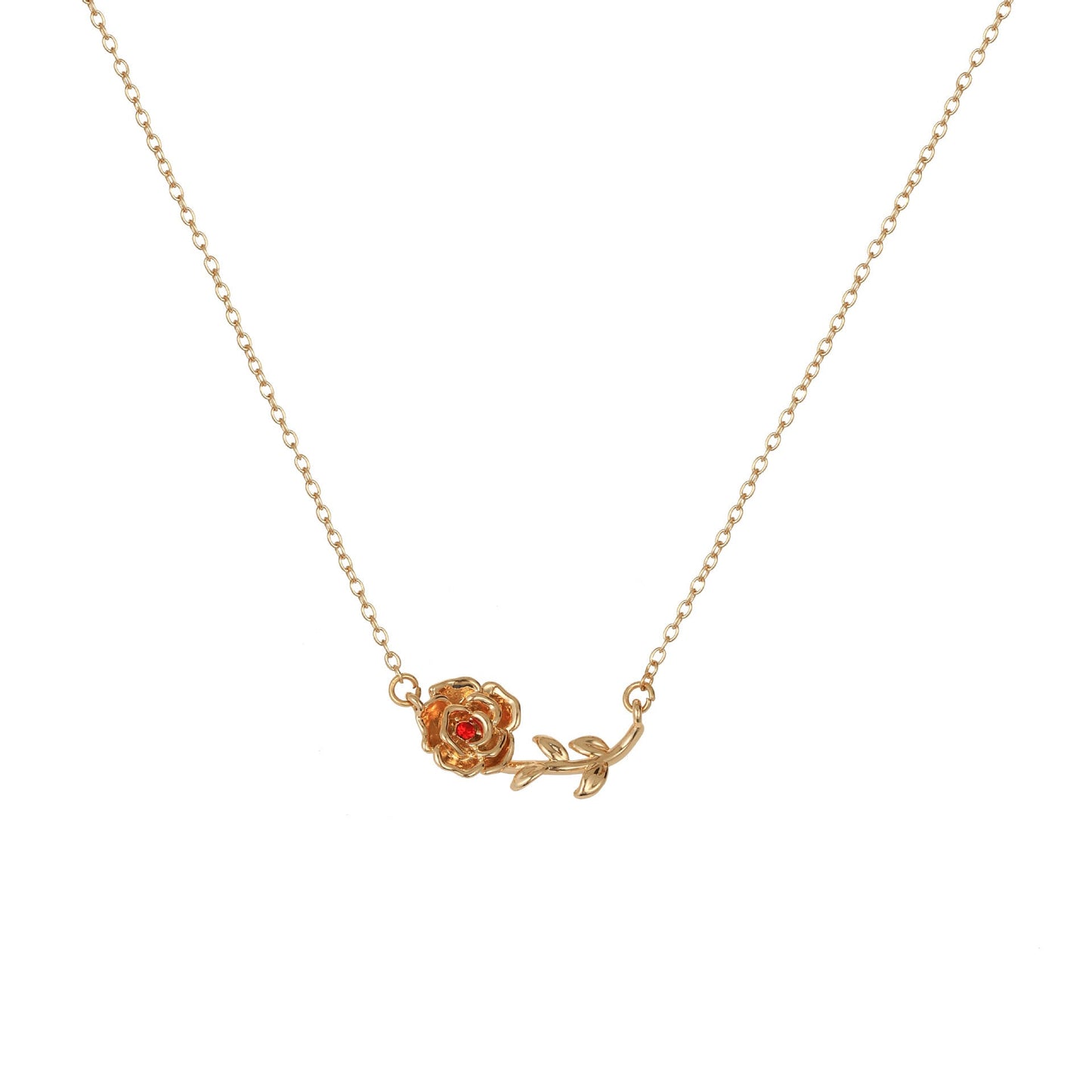 Kaylea Birth Flower Pendant Necklace