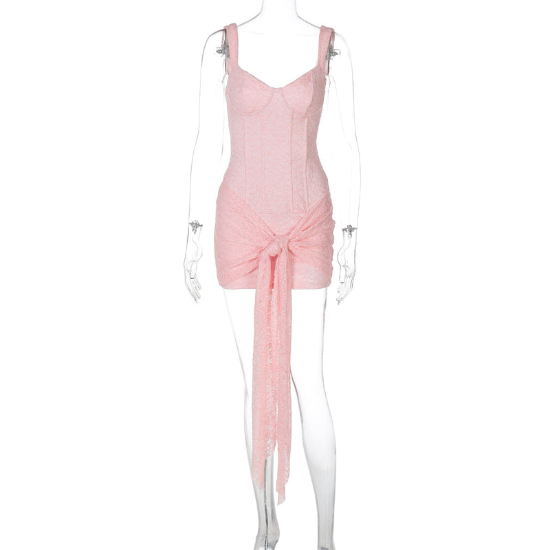 Daphne Lace Bodycon Mini Dress