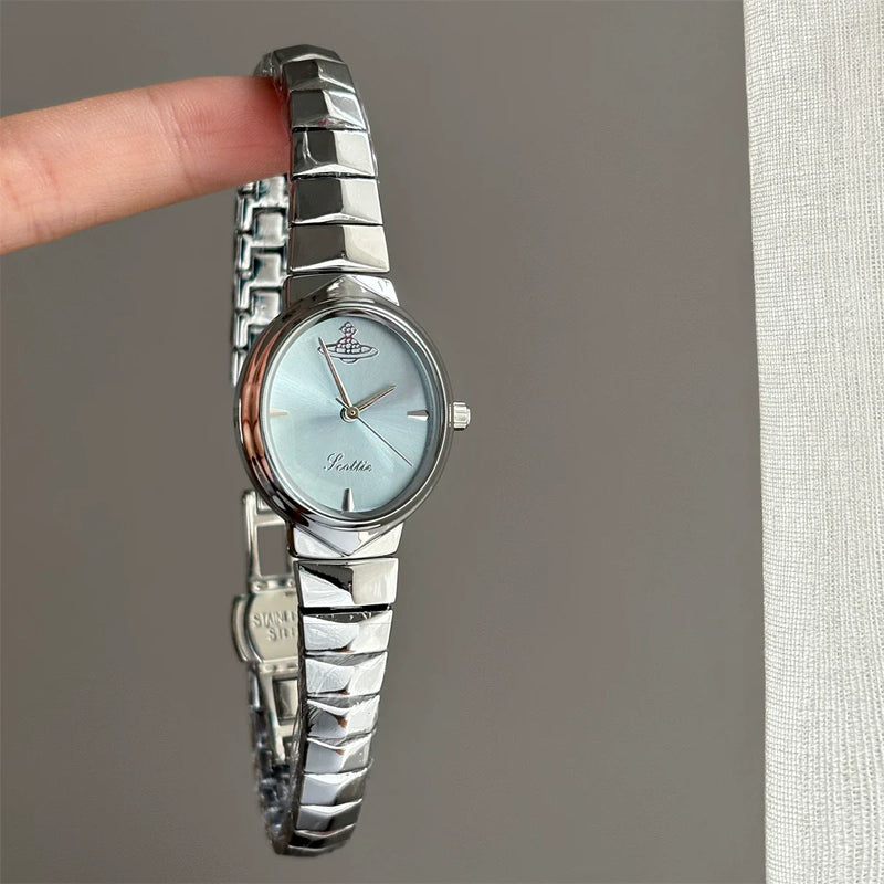 Minimalist Snake Chain Bracelet Watch