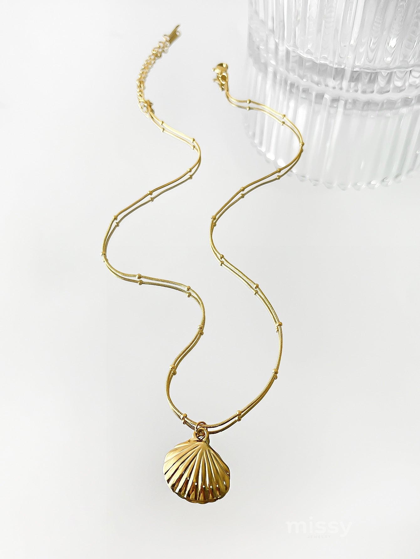 Dia Ocean Inspired Necklace