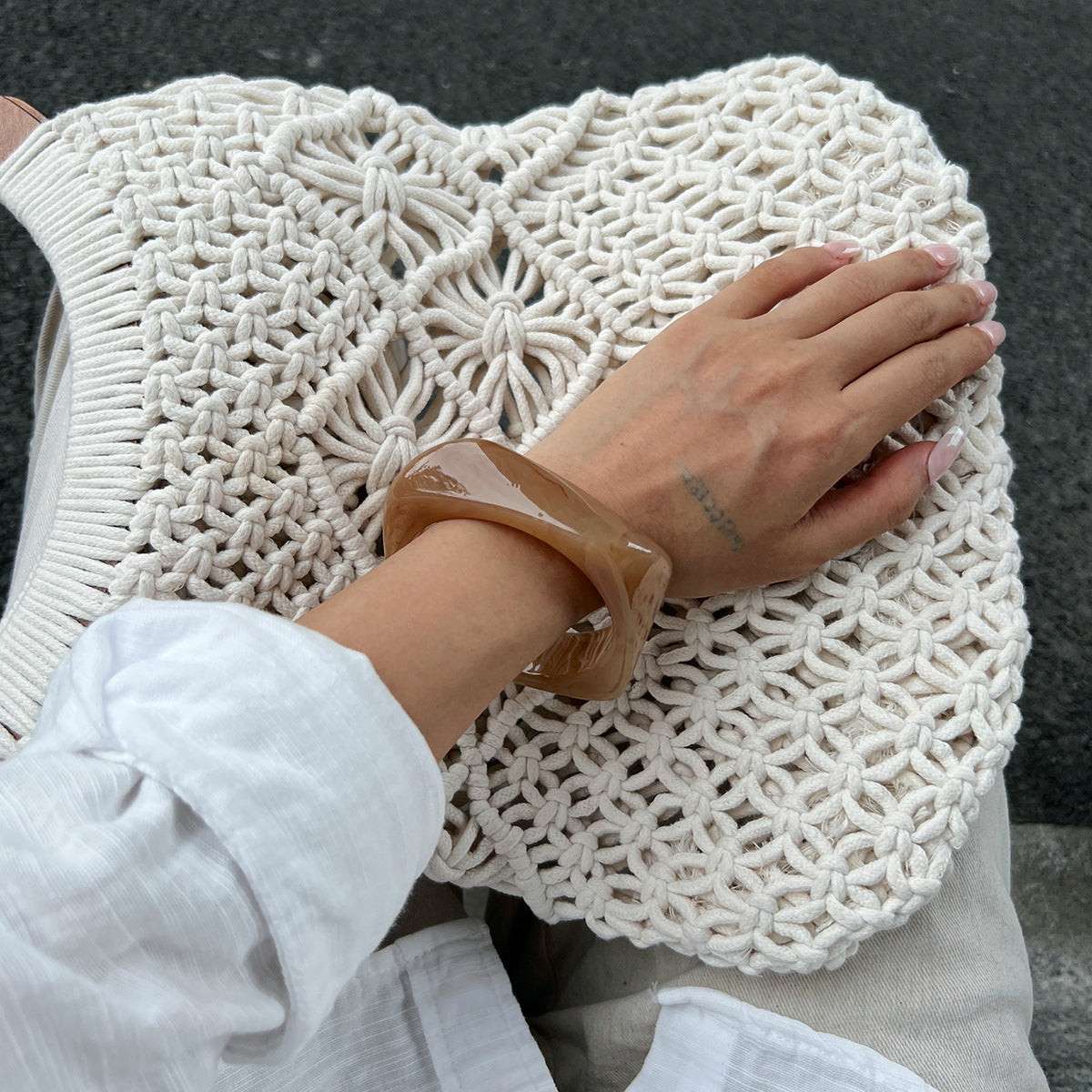 Juliette Gradient Resin Bangle