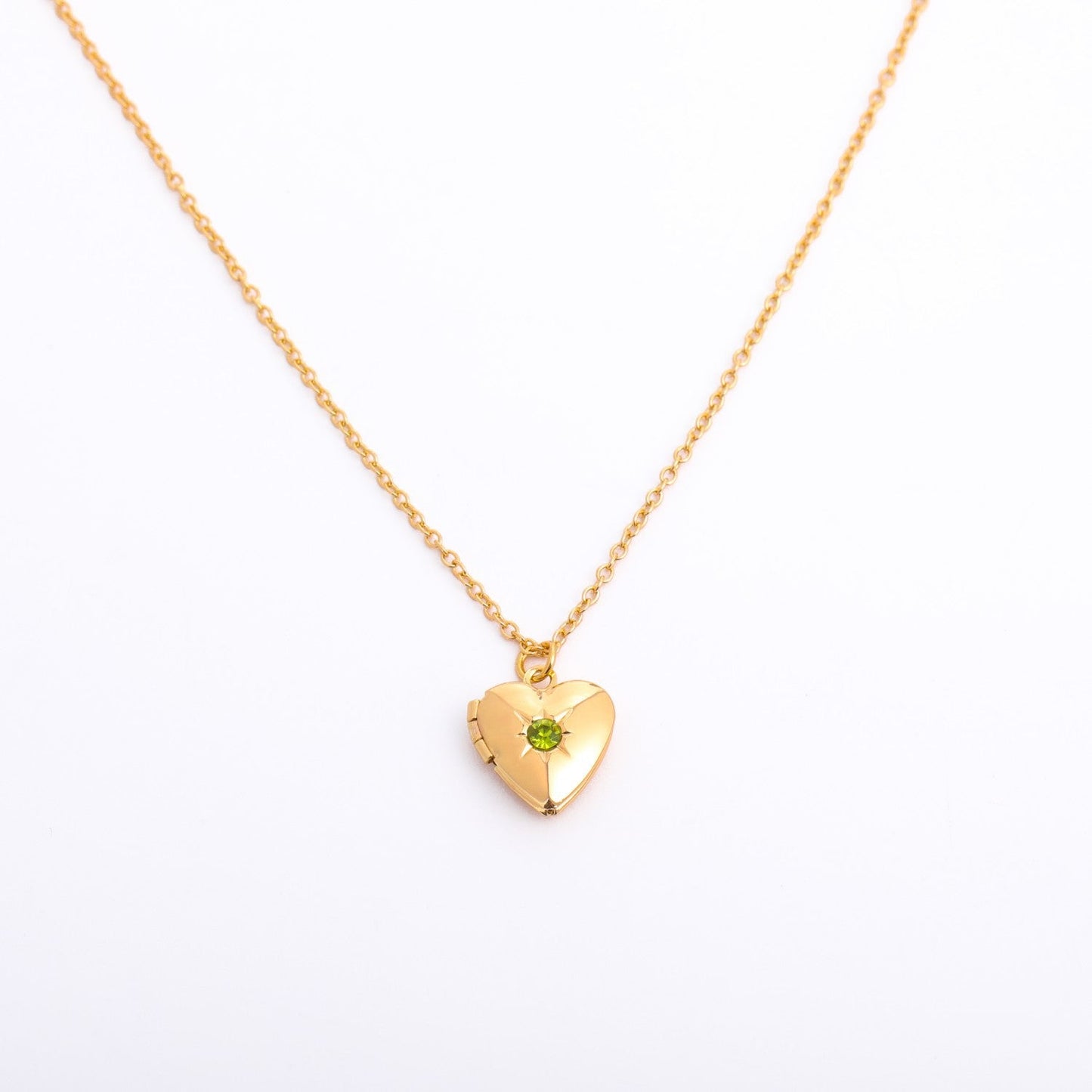 Anayah Birthstone Heart Locket
